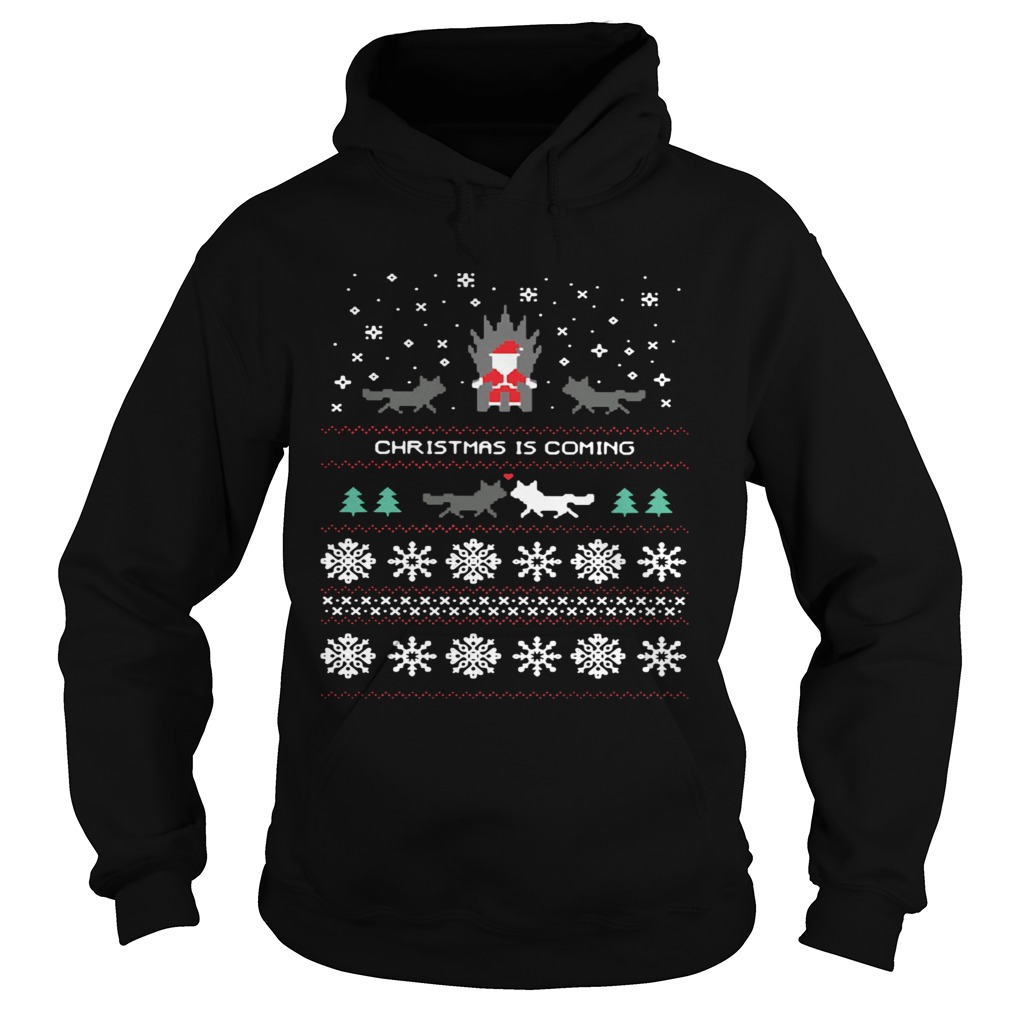 Game of Thrones Christmas Is Coming Ugly Hoodie