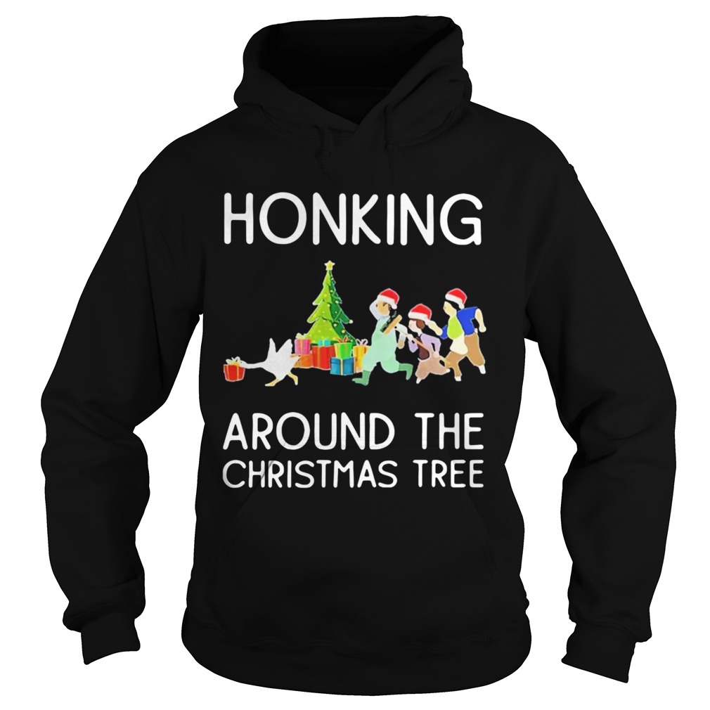 Honking Around The Christmas Tree Hoodie