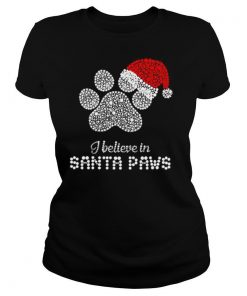 I believe in santa paws Christmas shirt