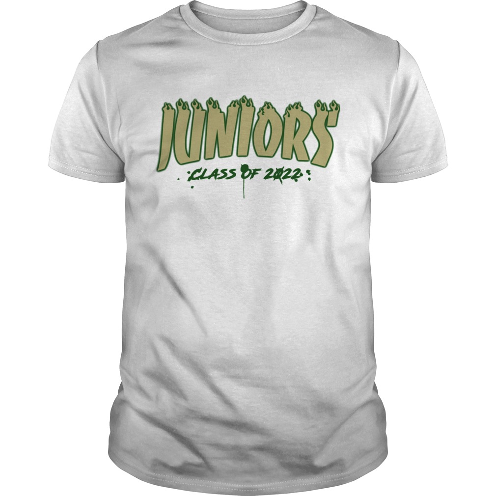 Juniors class of 2022 shirt