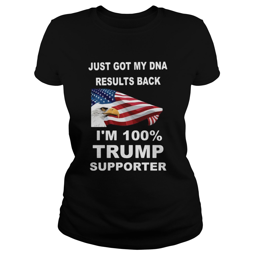 Just got my DNA results back Im 100 percent trump supporter Classic Ladies