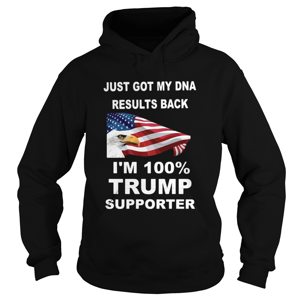 Just got my DNA results back Im 100 percent trump supporter Hoodie