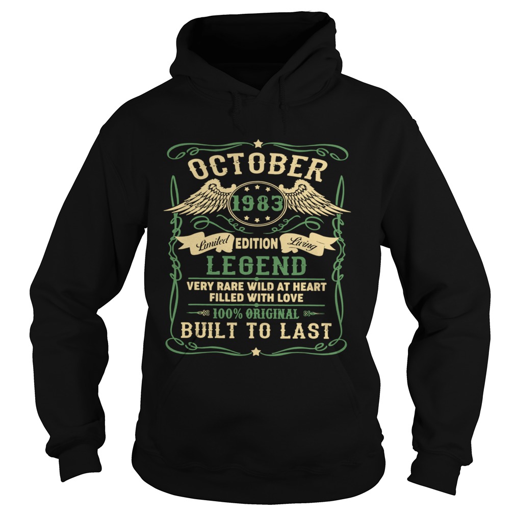 Legend Born In October 1983 Hoodie