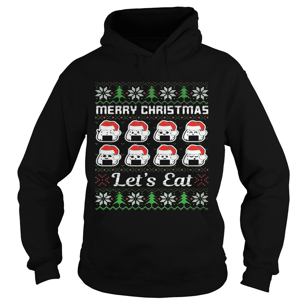 Merry Christmas Lets Cats Hat Hoodie