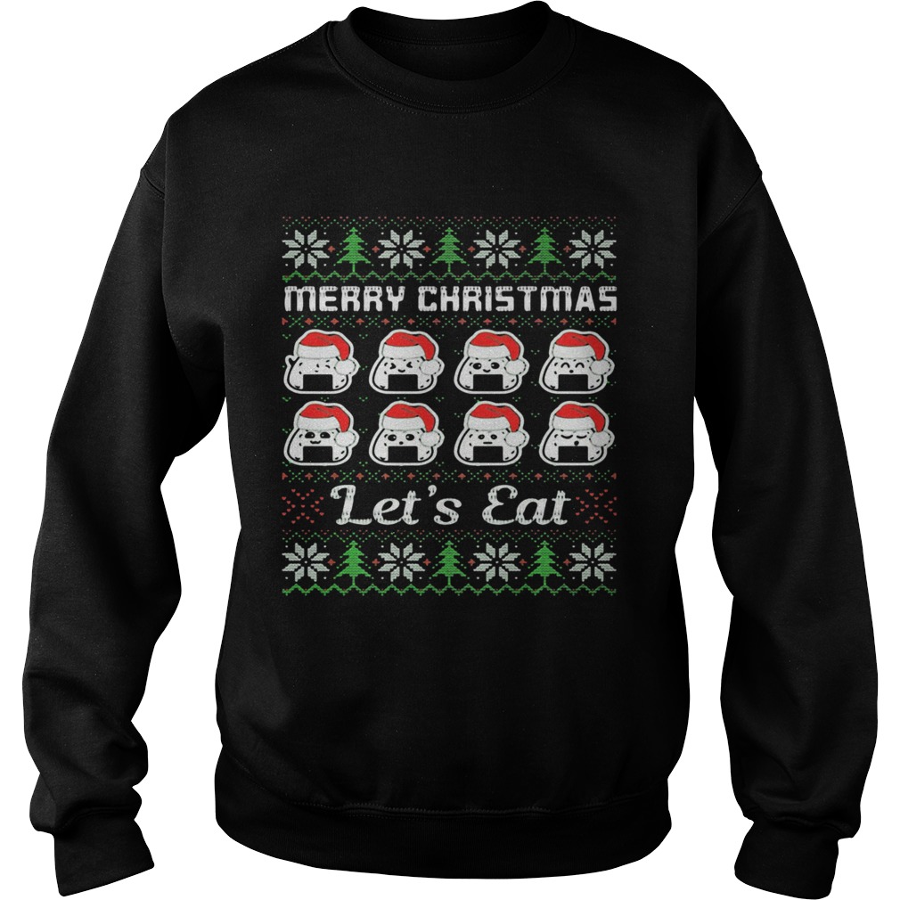 Merry Christmas Lets Cats Hat Sweatshirt