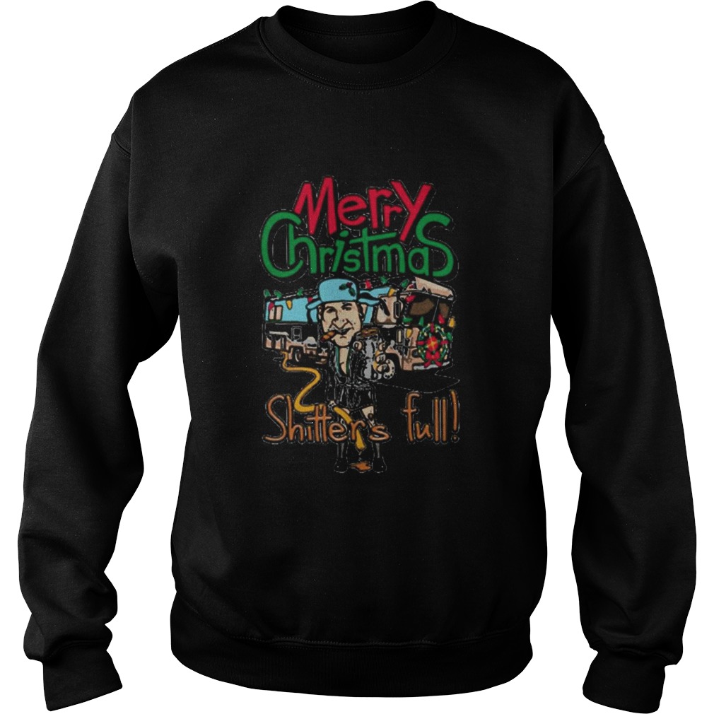 Merry Christmas Shtters Full Sweatshirt