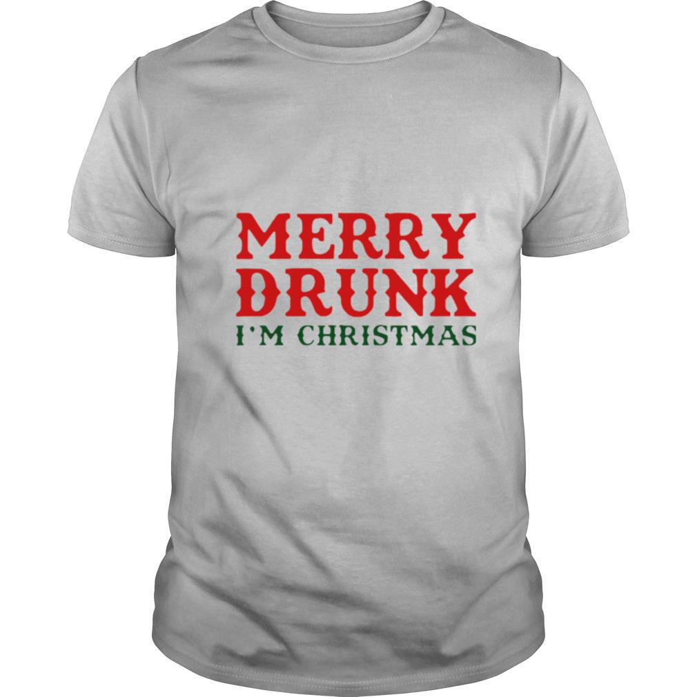 Merry Drunk I'm Christmas shirt