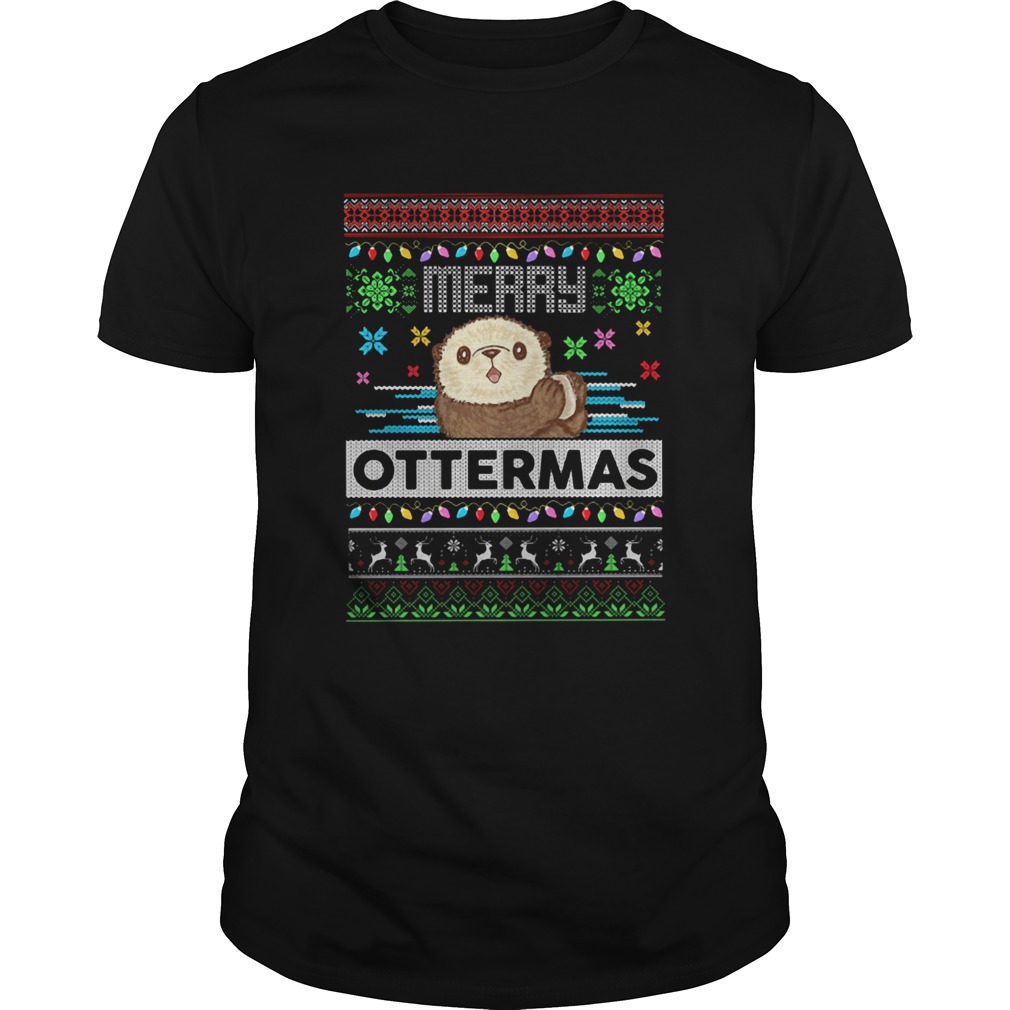 Merry Ottermas Ugly Christmas shirt