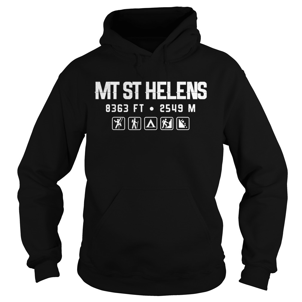 Mt St Helens Washington Mountain Hoodie