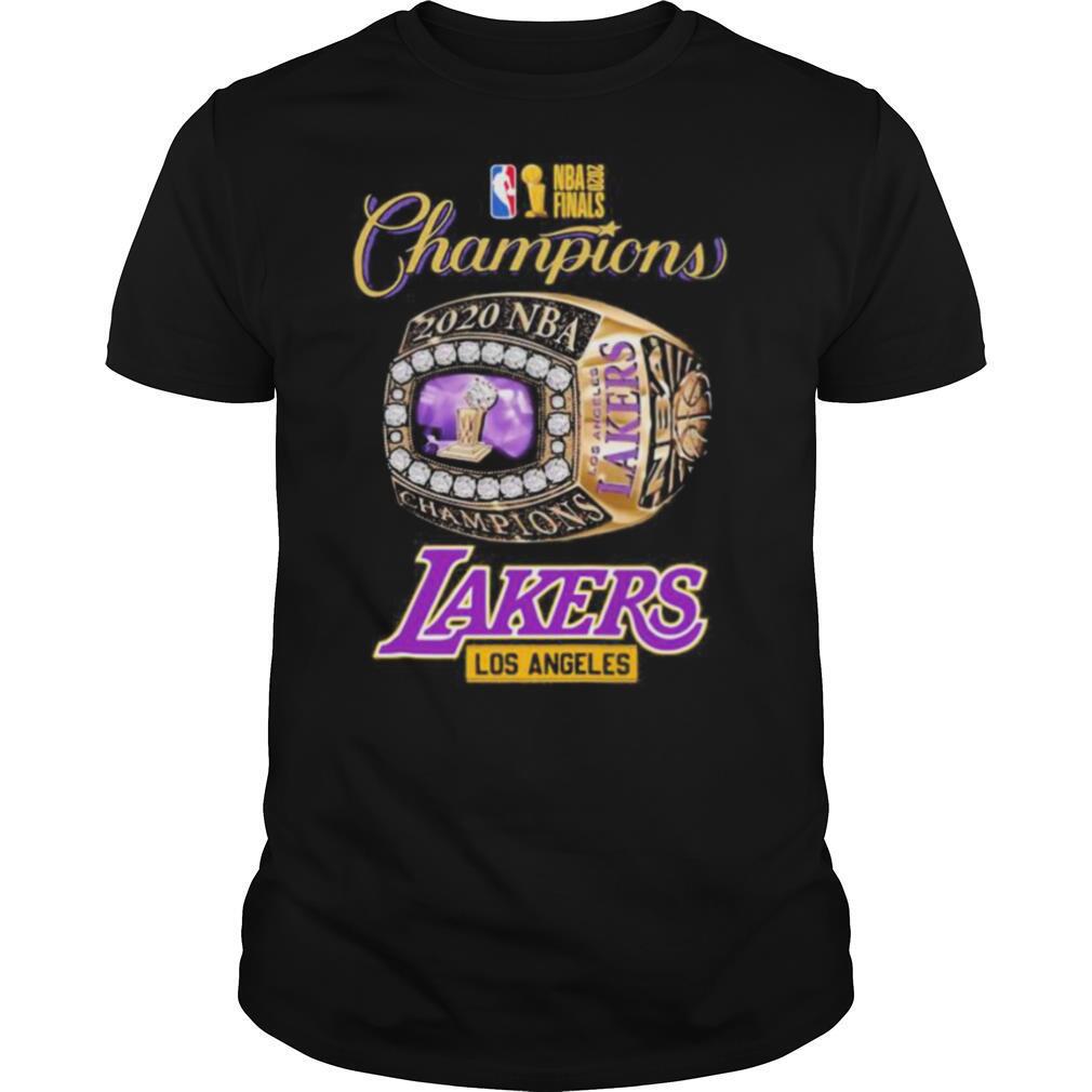 Nba finals 2020 champions los angeles lakers shirt