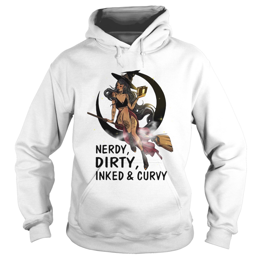 Nerdy Dirty Inked And Curvy Hoodie