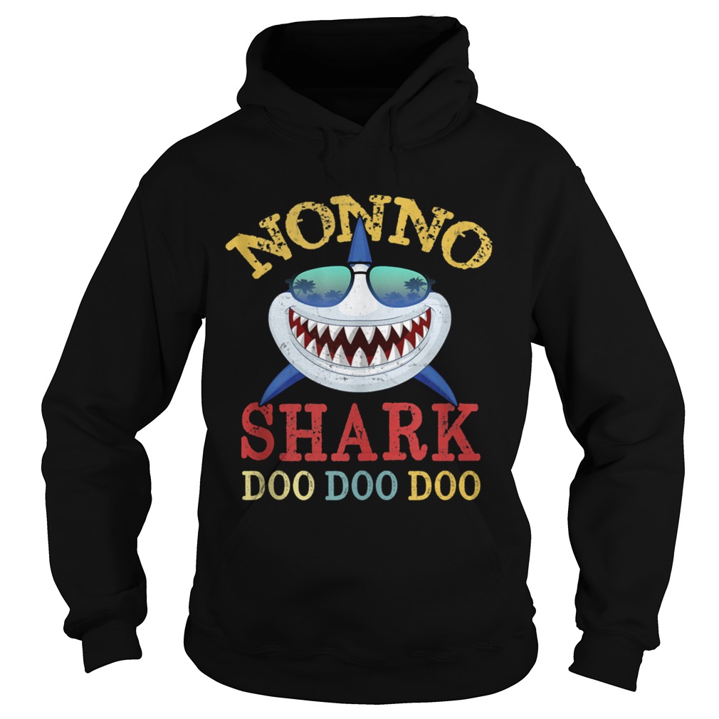 Nonno Shark Fathers Day Hoodie