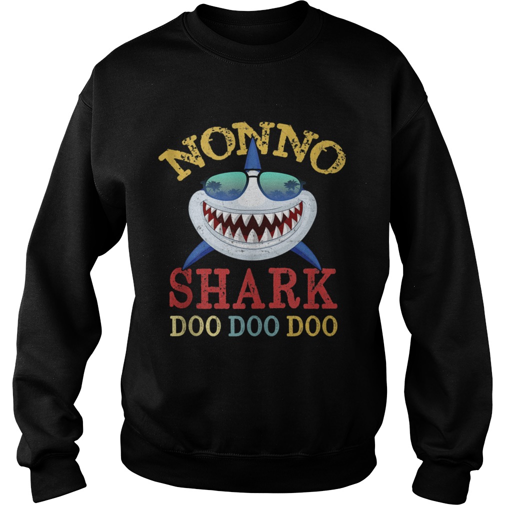 Nonno Shark Fathers Day Sweatshirt