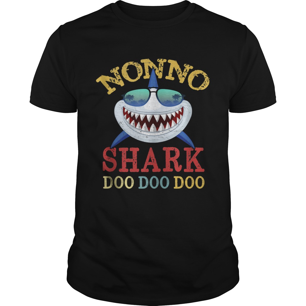 Nonno Shark Fathers Day shirt