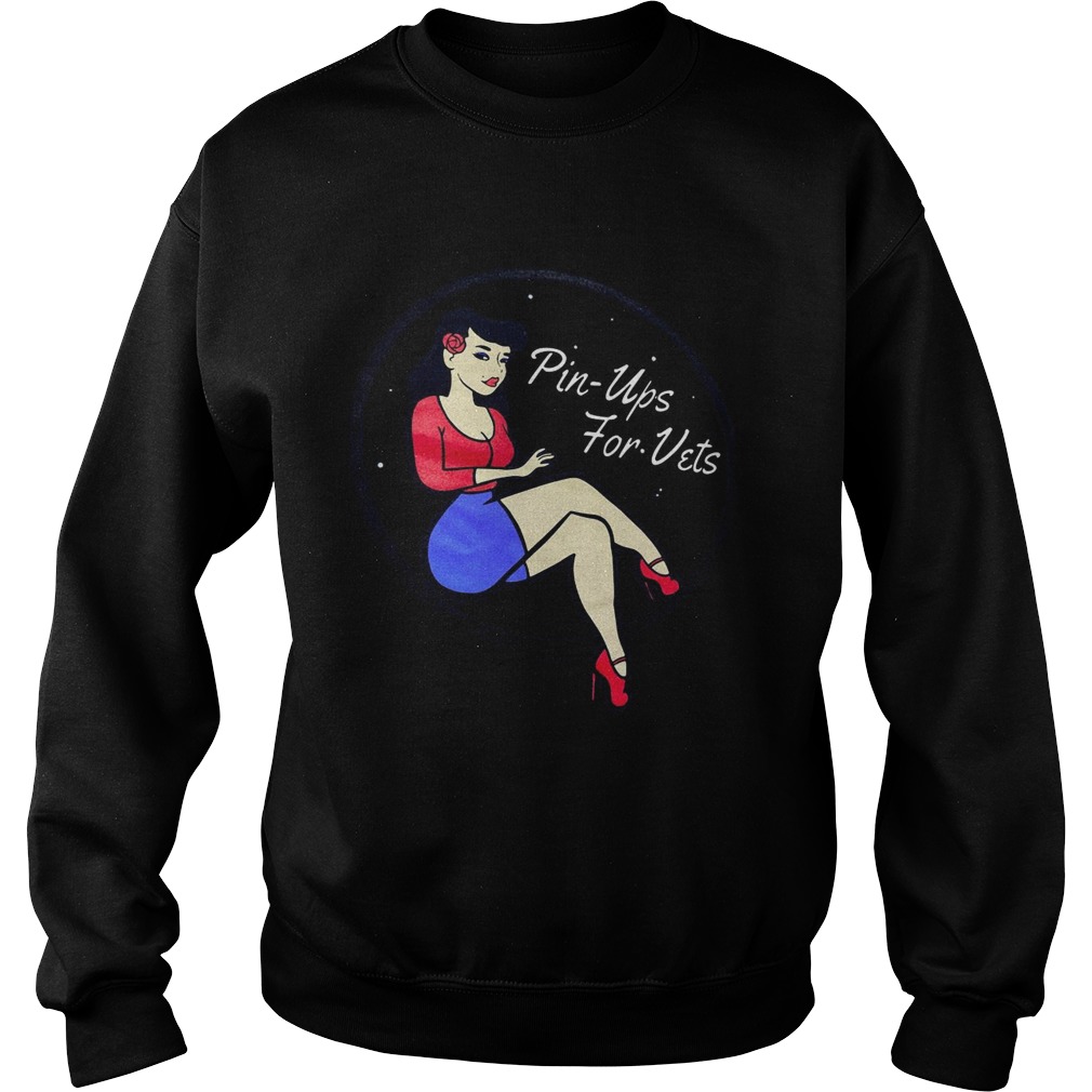 Pin Ups For Vets Sweatshirt