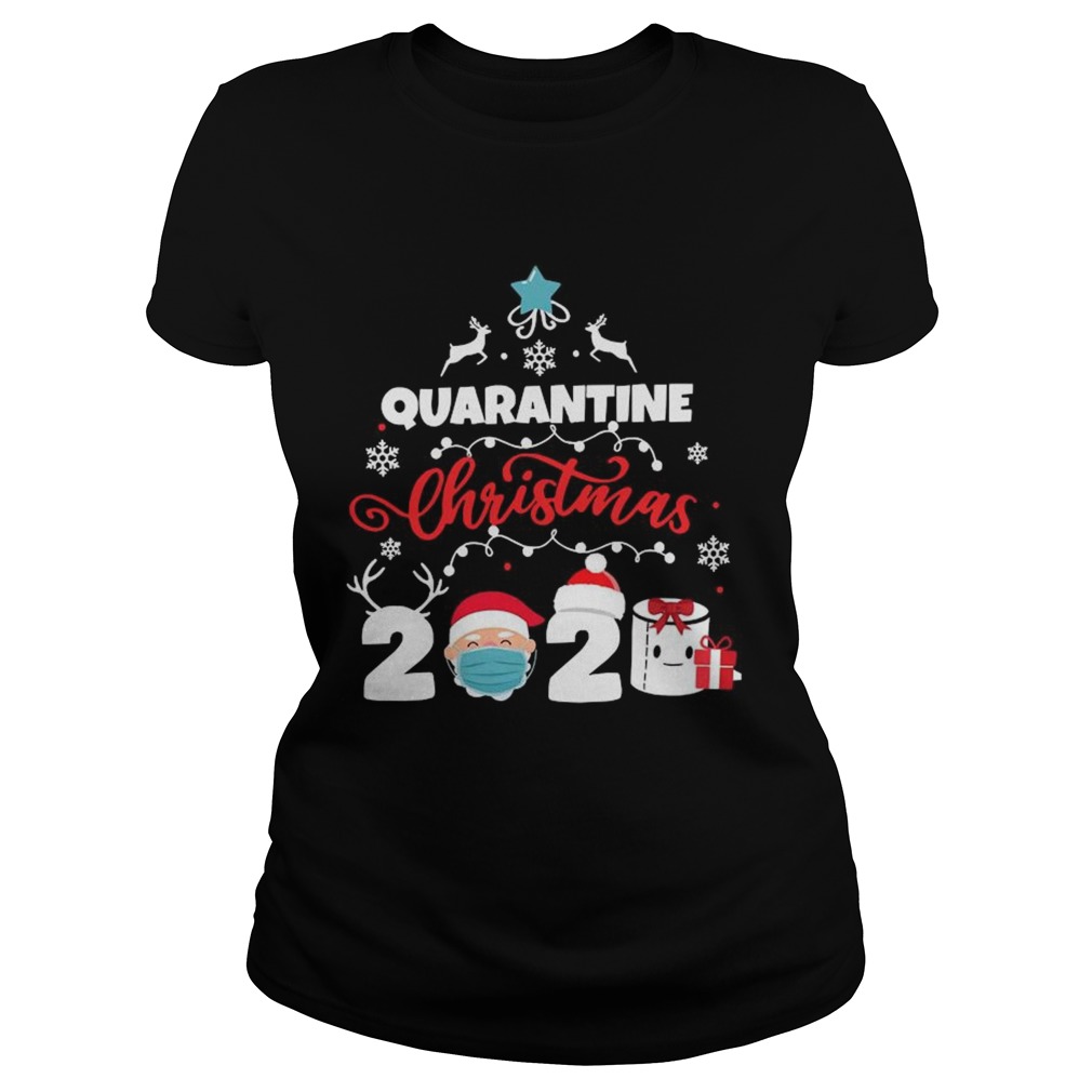 Quarantine Christmas 2020 Social distancing Christmas Classic Ladies