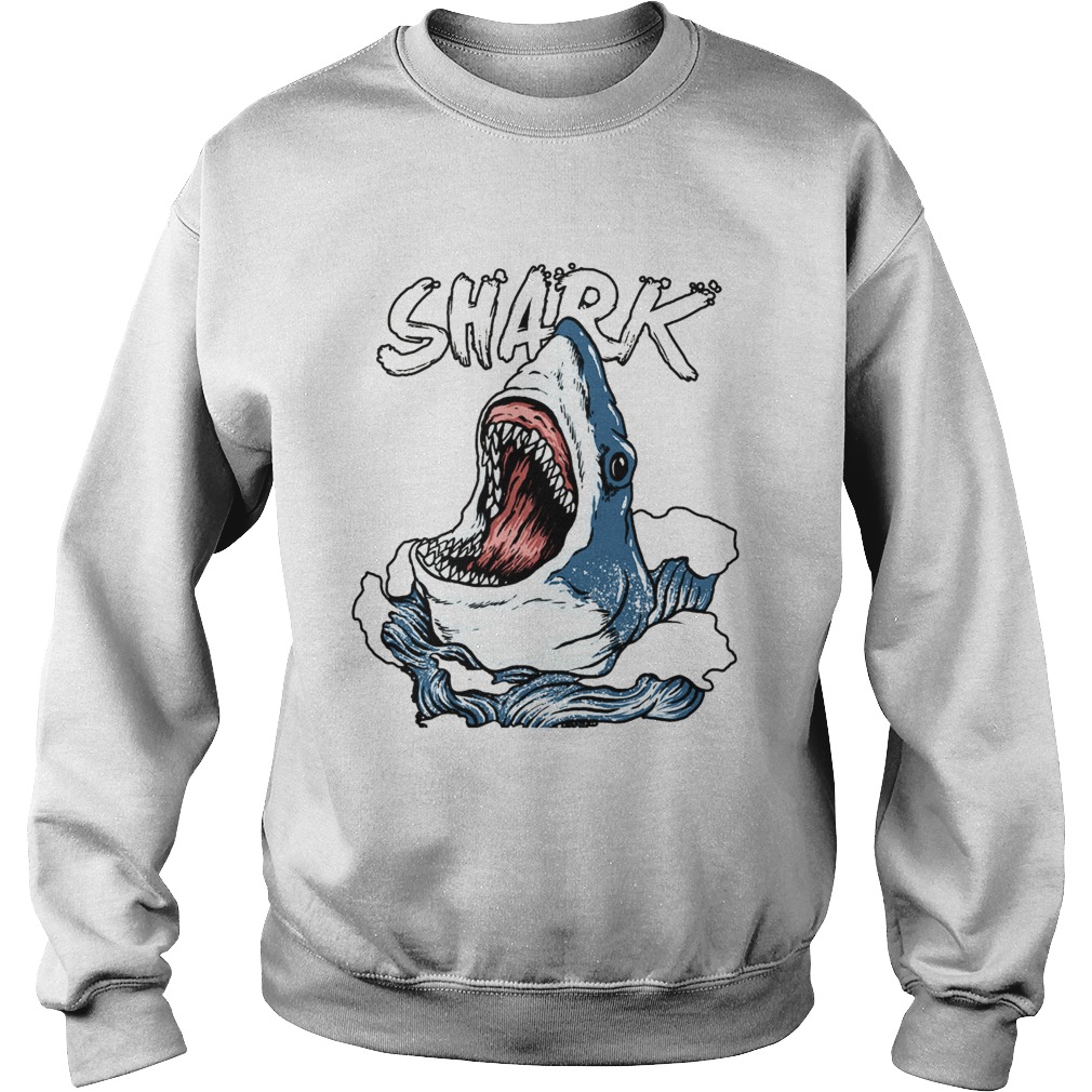 Shark waiting for bait Sweatshirt