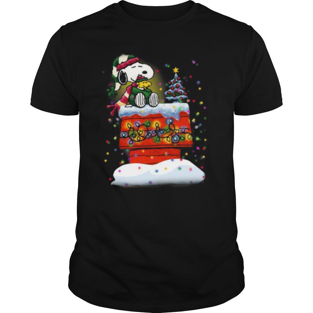 Snoopy And Woodstock Merry Christmas shirt