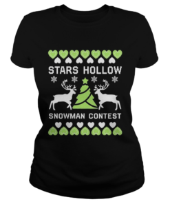 Stars Hollow Snowman Contest Christmas  Classic Ladies