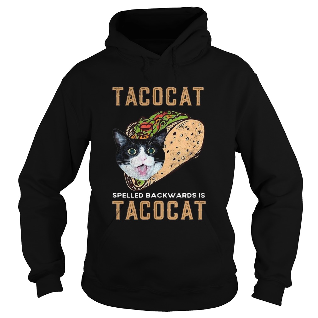 Tacocat Spelled Backwards Is Tacocat Hoodie