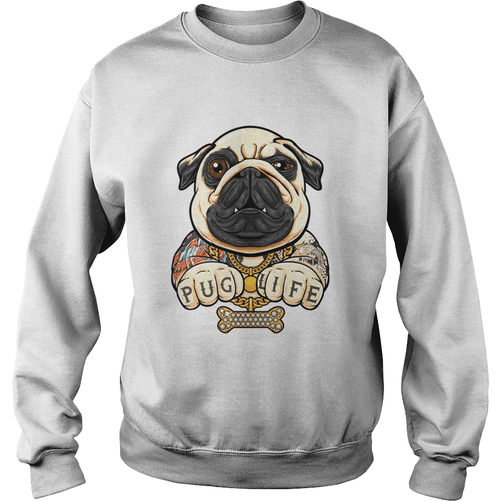 Tattoo Pug life Sweatshirt