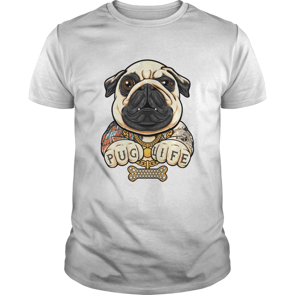 Tattoo Pug life shirt