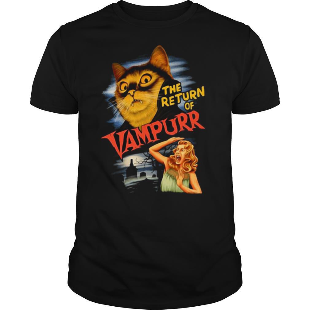 The Return Of Vampurr Cat Vampire shirt