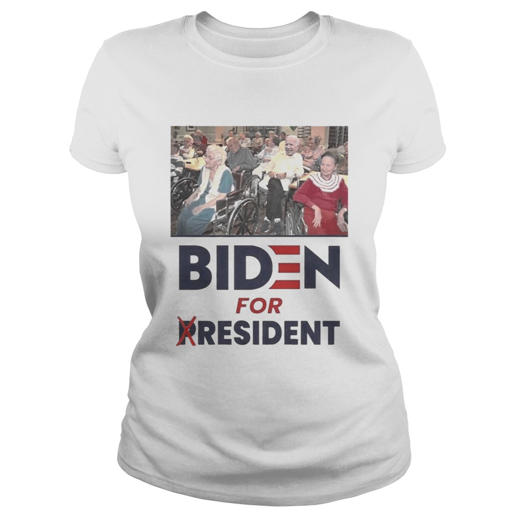 Trump Biden For President Classic Ladies