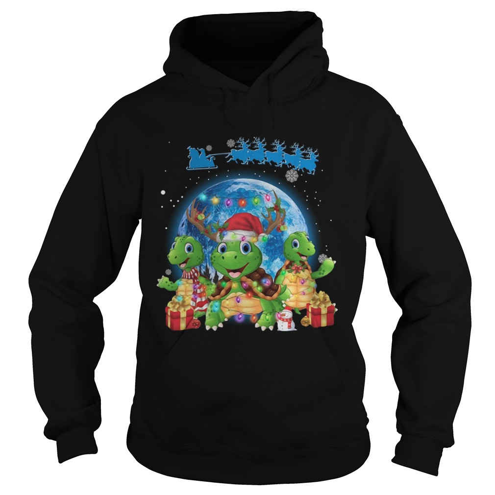 Turtles Merry Christmas Hoodie