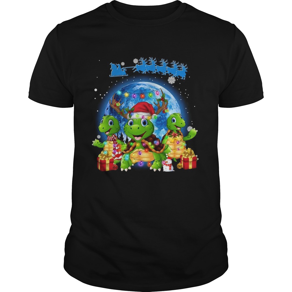 Turtles Merry Christmas shirt