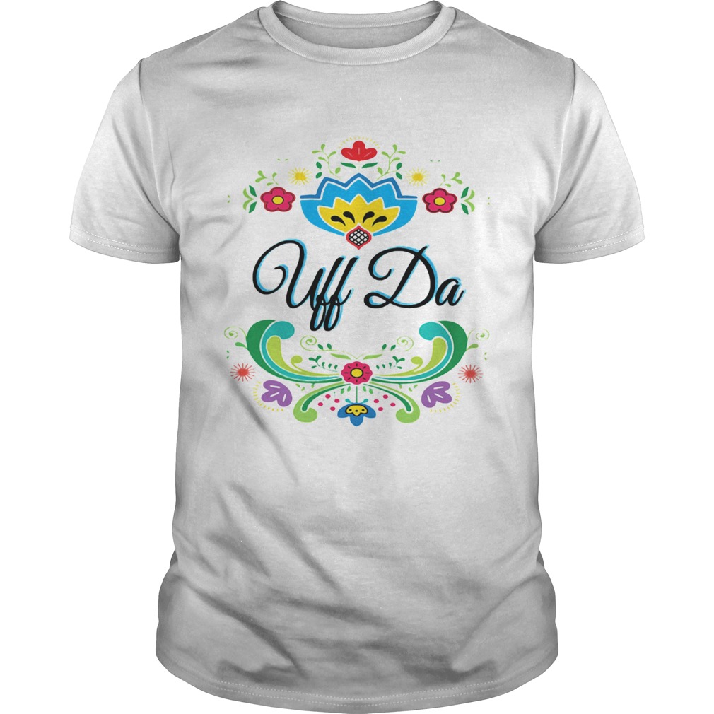 Uff Da Norwegian Rosemaling shirt