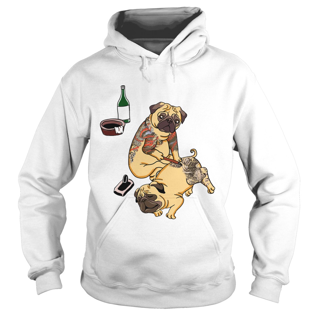 people who drink tattoo Hoodie