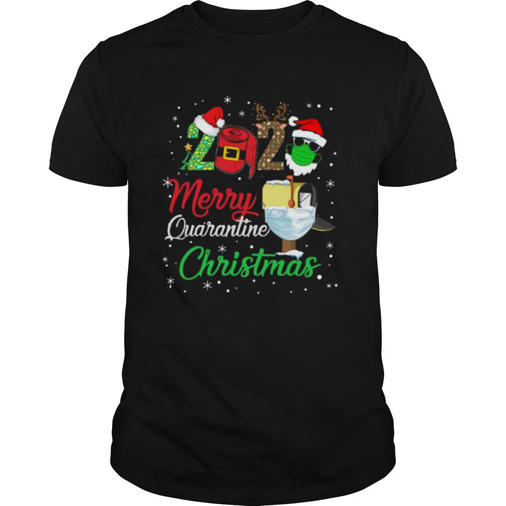 2020 Merry Quarantine Christmas shirt