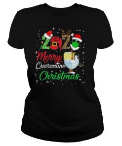 2020 Merry Quarantine Christmas shirt