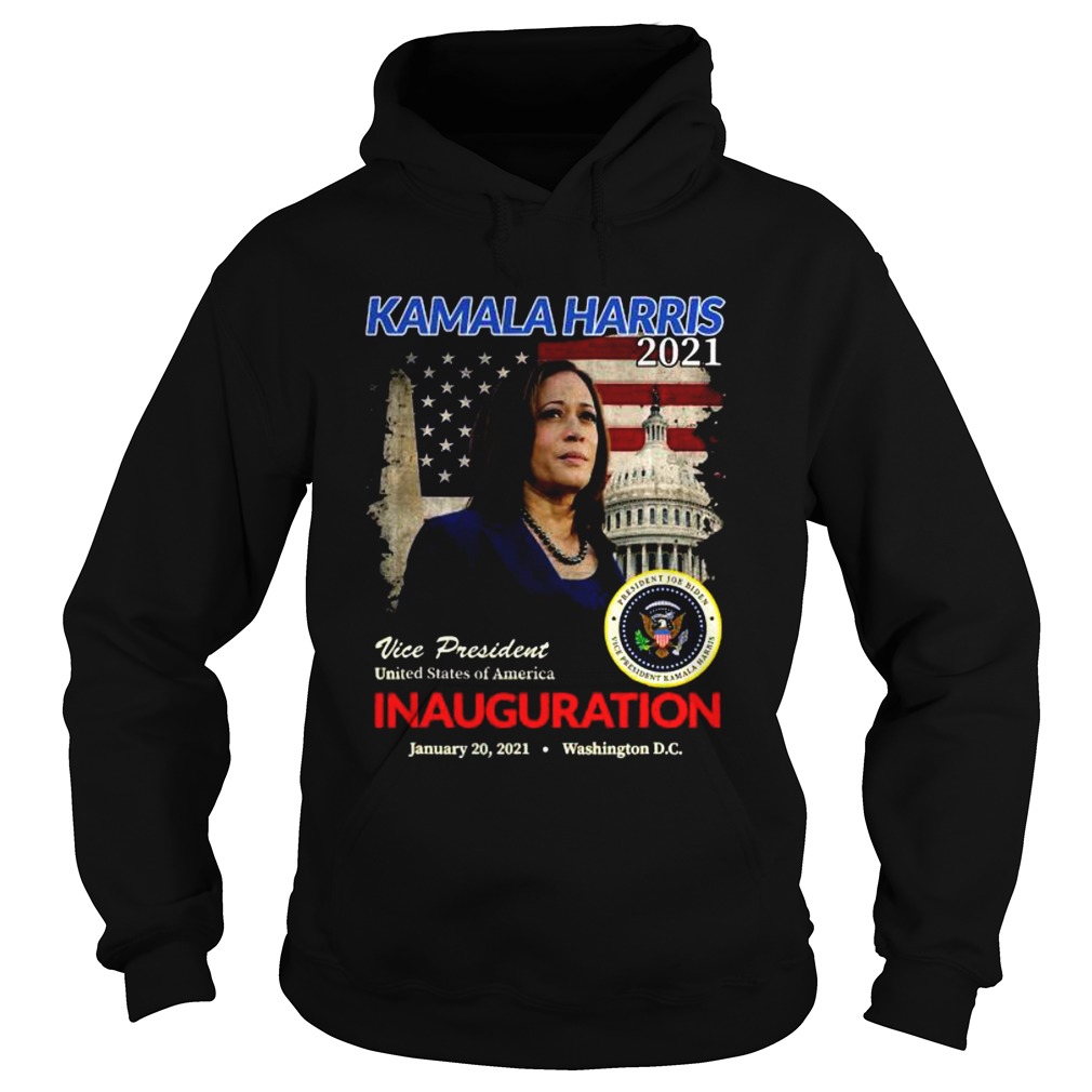 2021 Inauguration Day Kamala Harris Commemorative Souvenir  Hoodie