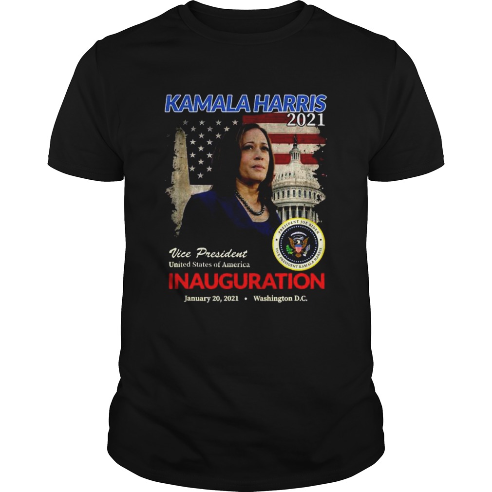 2021 Inauguration Day Kamala Harris Commemorative Souvenir shirt