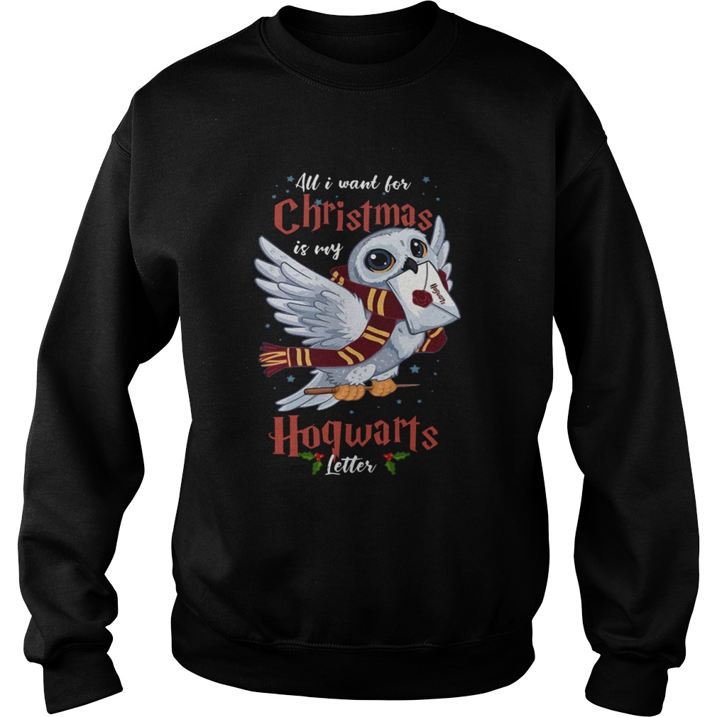 All I Want For Christmas Is My Hogwarts Letter Sweatshirt