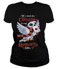 All I Want For Christmas Is My Hogwarts Letter shirt