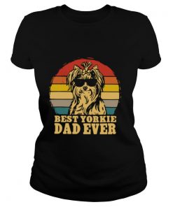 Best Yorkie Dad Ever Vintage shirt