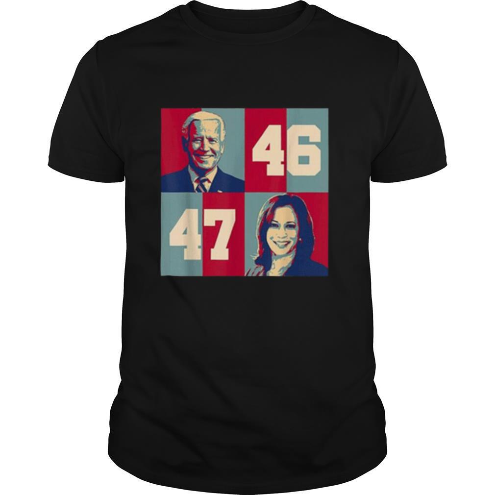 Biden Harris 2020 46 47 President of US Joe Kamala shirt