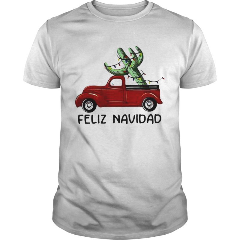 Christmas Red Truck Feliz Navidad  Unisex