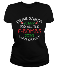 Dear Santa Sorry For All The F Bombs 2020 Was Crazy  Classic Ladies