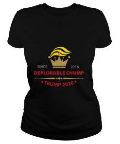 Deplorable Chump for Trump 2020 shirt