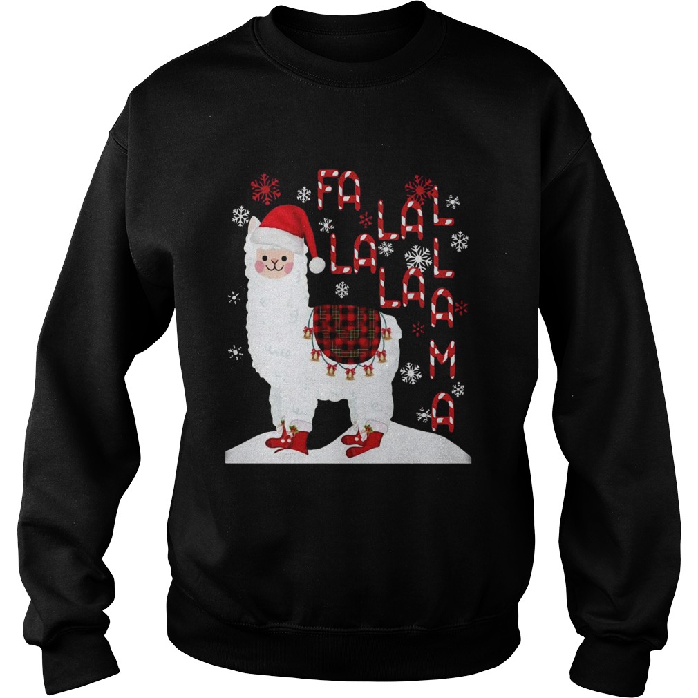 Fa La La Llama Xmas Merry Christmas Sweatshirt