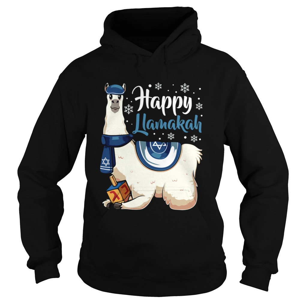 Happy Llamakah Jewish Eight Day Hanukkahorah Sabbath  Hoodie