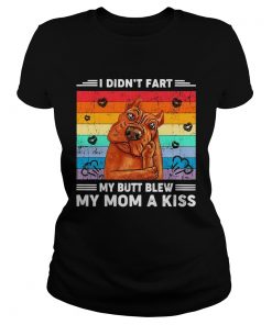 I didnt fart my butt blew my mom a kiss vintage  Classic Ladies