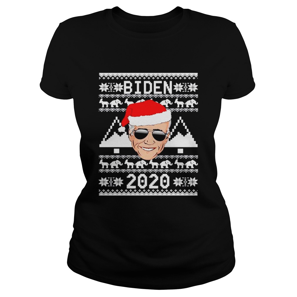 Joe Biden 2020 ugly Christmas Classic Ladies