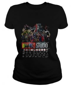 Marvel Studios The First Eleven Years All Characters Signature Avengers shirt