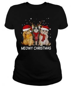 Meowy Christmas shirt