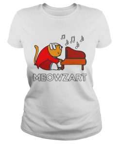 Meowzart Cat Playing Piano  Classic Ladies